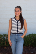 Load image into Gallery viewer, The Kiley Top - Navy
