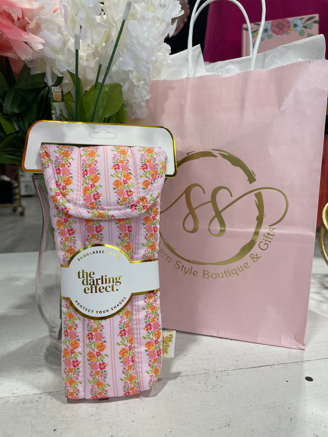Sunglasses Case-Petal Parade Pink
