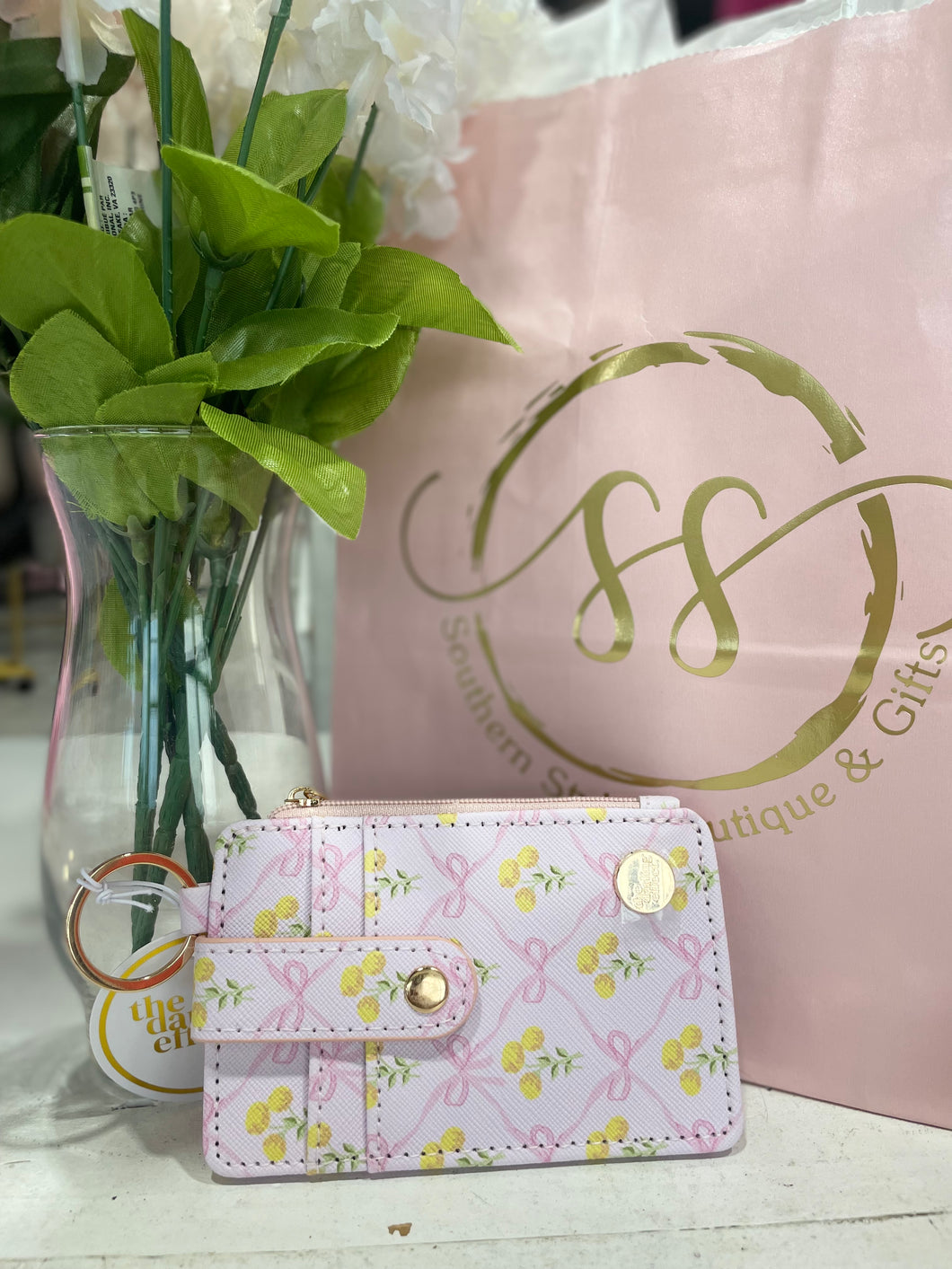 Keychain Wallet-Marigold Lane Pink