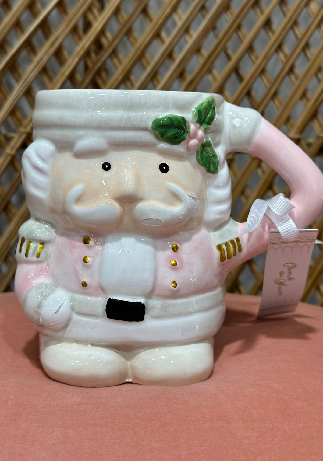 Pink Santa Mug