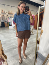 Load image into Gallery viewer, The Livvy Blue Top

