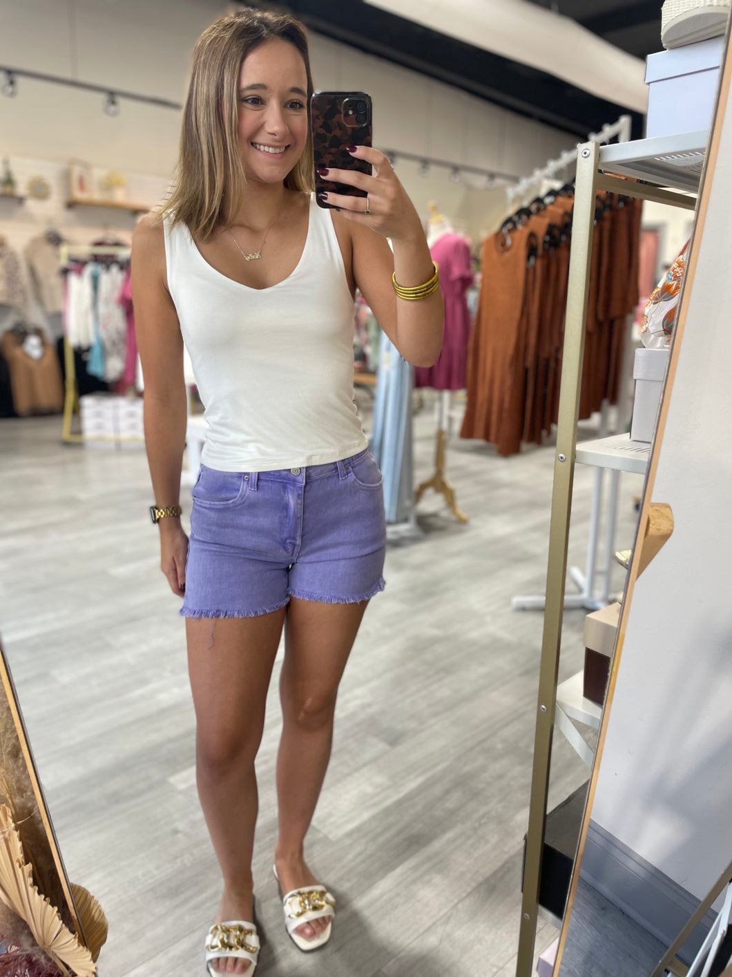 The Rachel Top-White