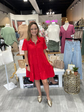 Load image into Gallery viewer, Sassy &amp; Classy Red Dress
