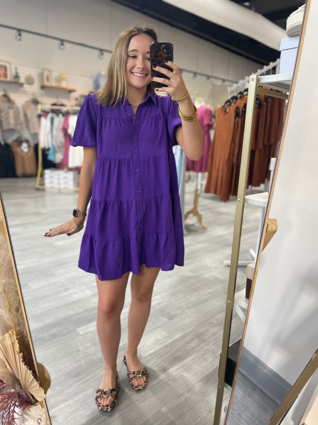 Sassy & Classy Purple Dress