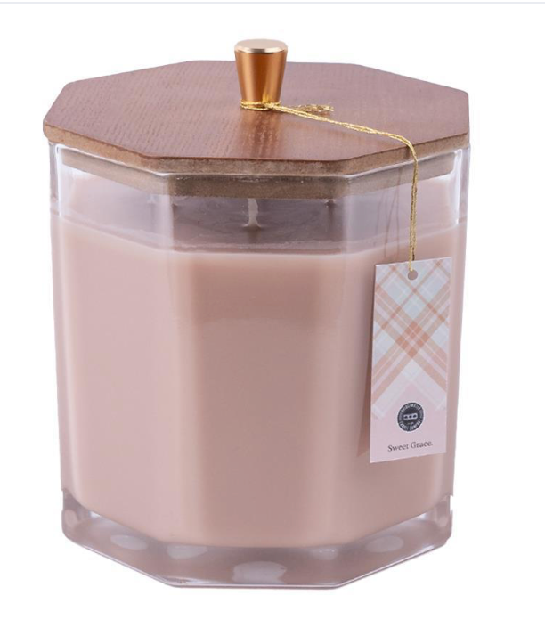 Large Holiday Sweet Grace Candle