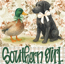 Load image into Gallery viewer, ES-SOUTHERN GIRL DOG &amp; DUCK (TALL ONLY)

