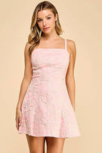 Load image into Gallery viewer, Embroidery fit and flare style mini dress: MINT / M
