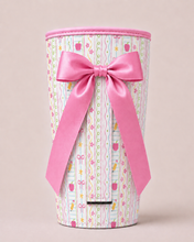 Load image into Gallery viewer, Teacher Stripes with Pink Bow (TALL ONLY)
