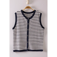 Load image into Gallery viewer, The Kiley Top - Navy

