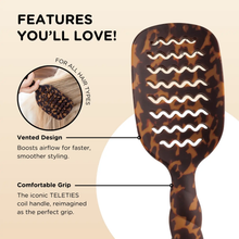 Load image into Gallery viewer, Vented Hair Brush | Tortoise

