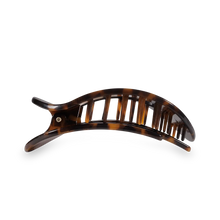 Load image into Gallery viewer, Round Flat Hair Clip - Medium - Tortoise
