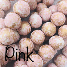 Load image into Gallery viewer, Large Blessing Beads With Cross - Pink
